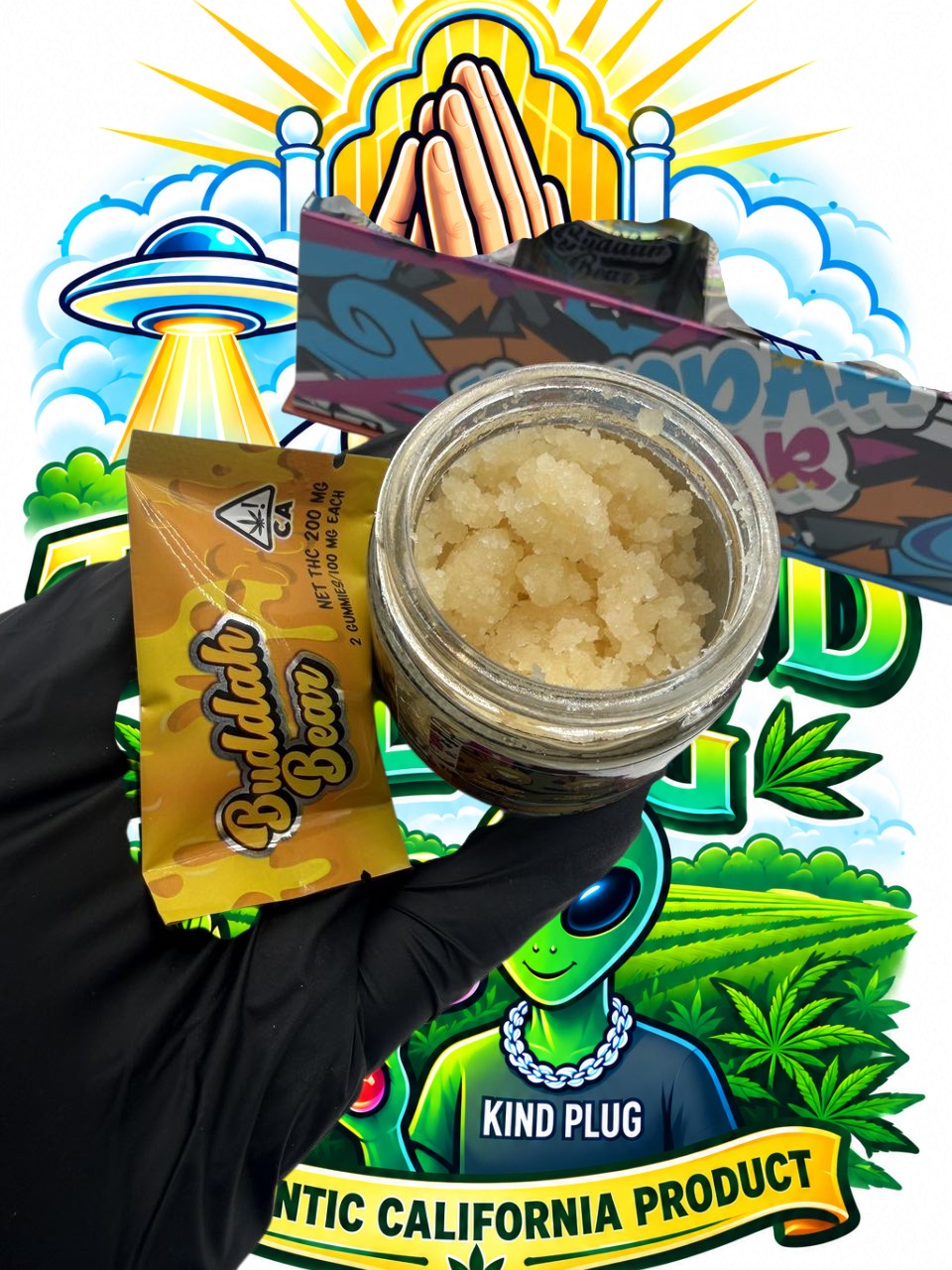Buddah Bear Wax (Authentic) Image 1