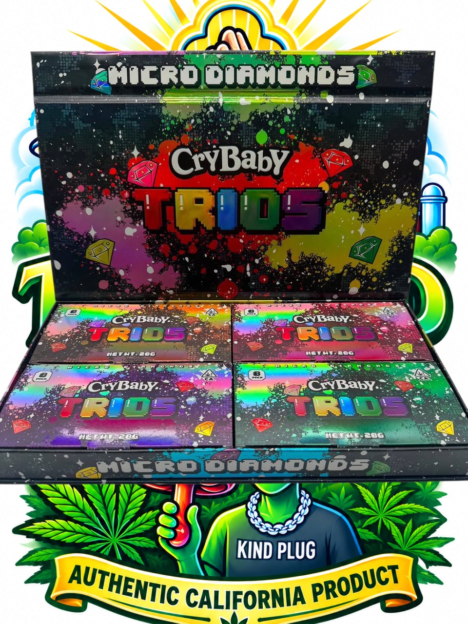 Cry Baby Trios Wax (Authentic) Image 3
