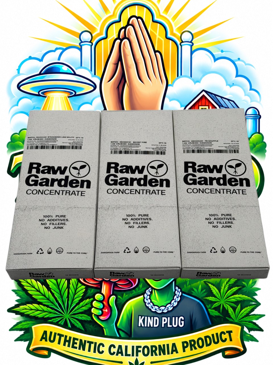 Raw Garden Diamonds (Authentic) Image 2