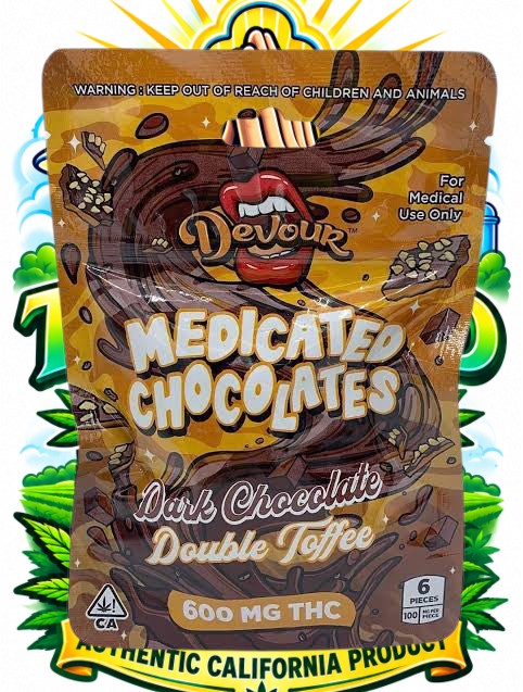 DEVOUR Medicated Chocolates 600mg Slide 2