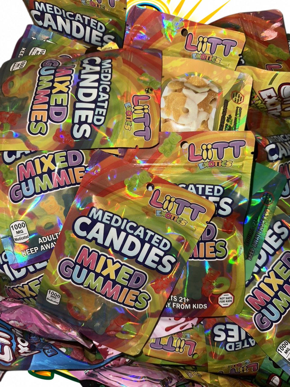LITT Exotic Gummies 1000mg Slide 2