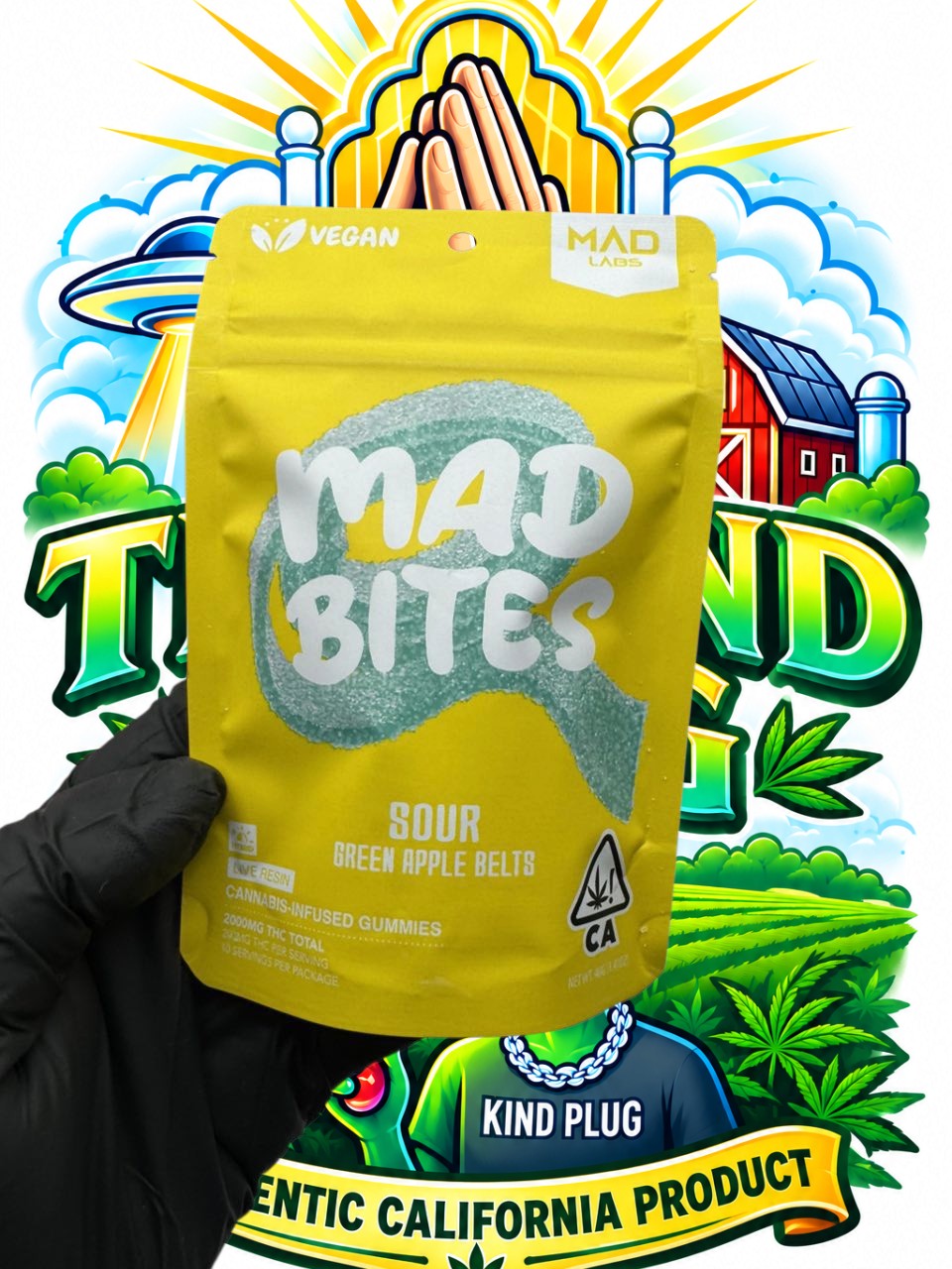 Mad Bites Vegan live resin edibles Slide 2