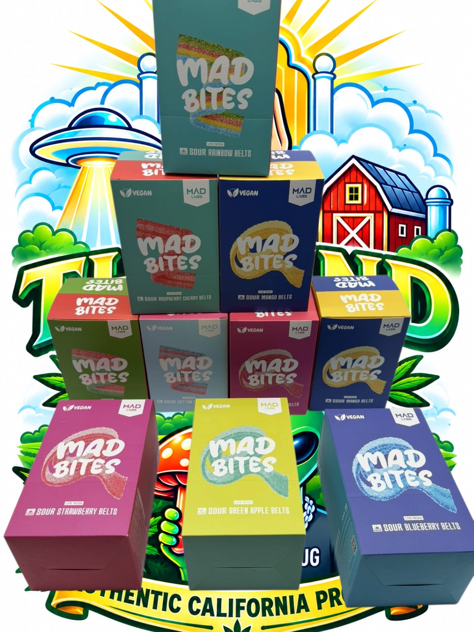 Mad Bites Vegan live resin edibles Slide 3