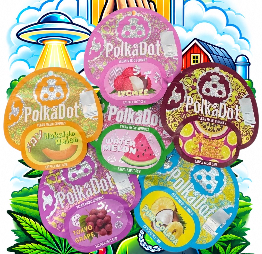 Polkadot 4G Shroom Gummies Slide 1