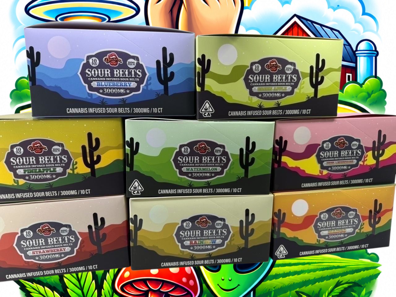 DEVOUR Live Rosin Gummies 3000mg Slide 1