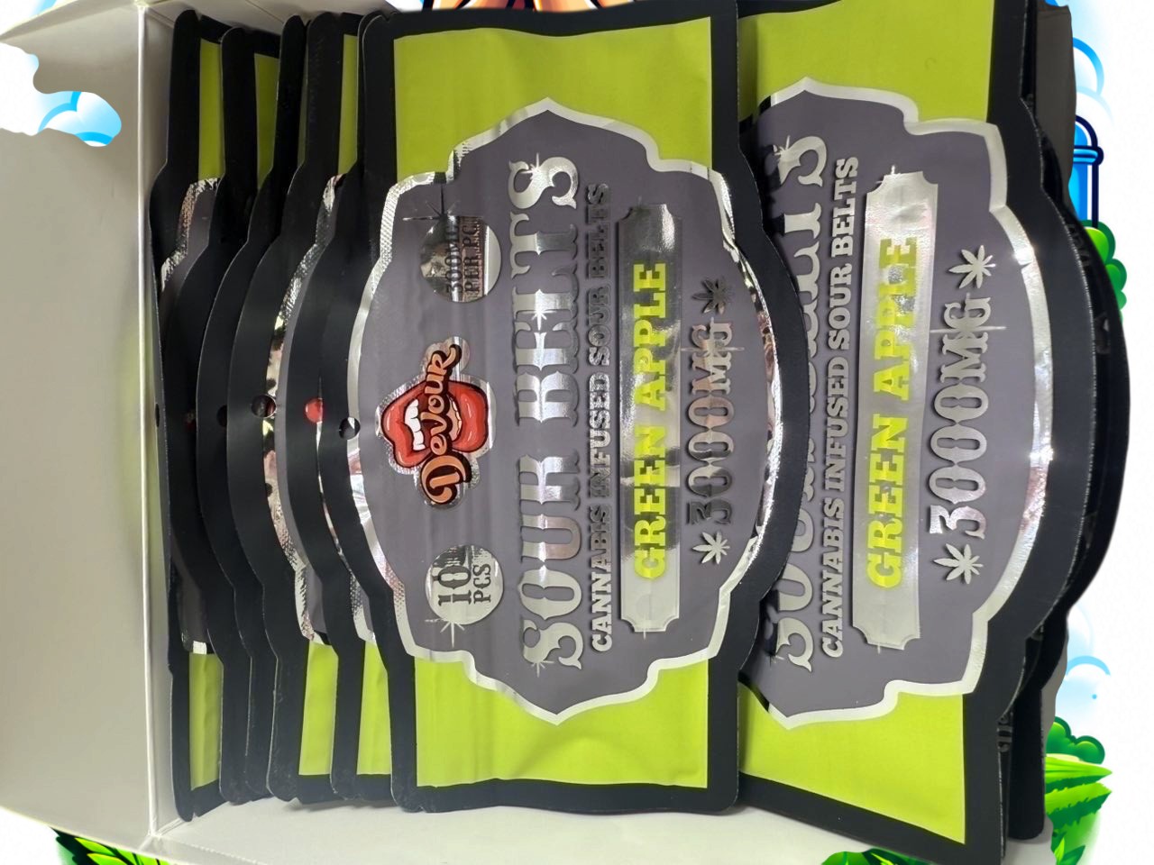 DEVOUR Live Rosin Gummies 3000mg Slide 2