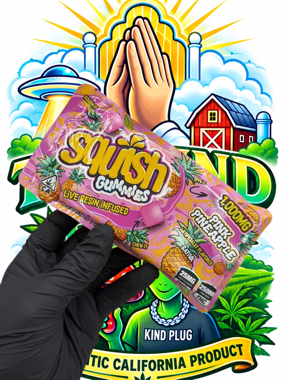Squish THC infused gummies Slide 2