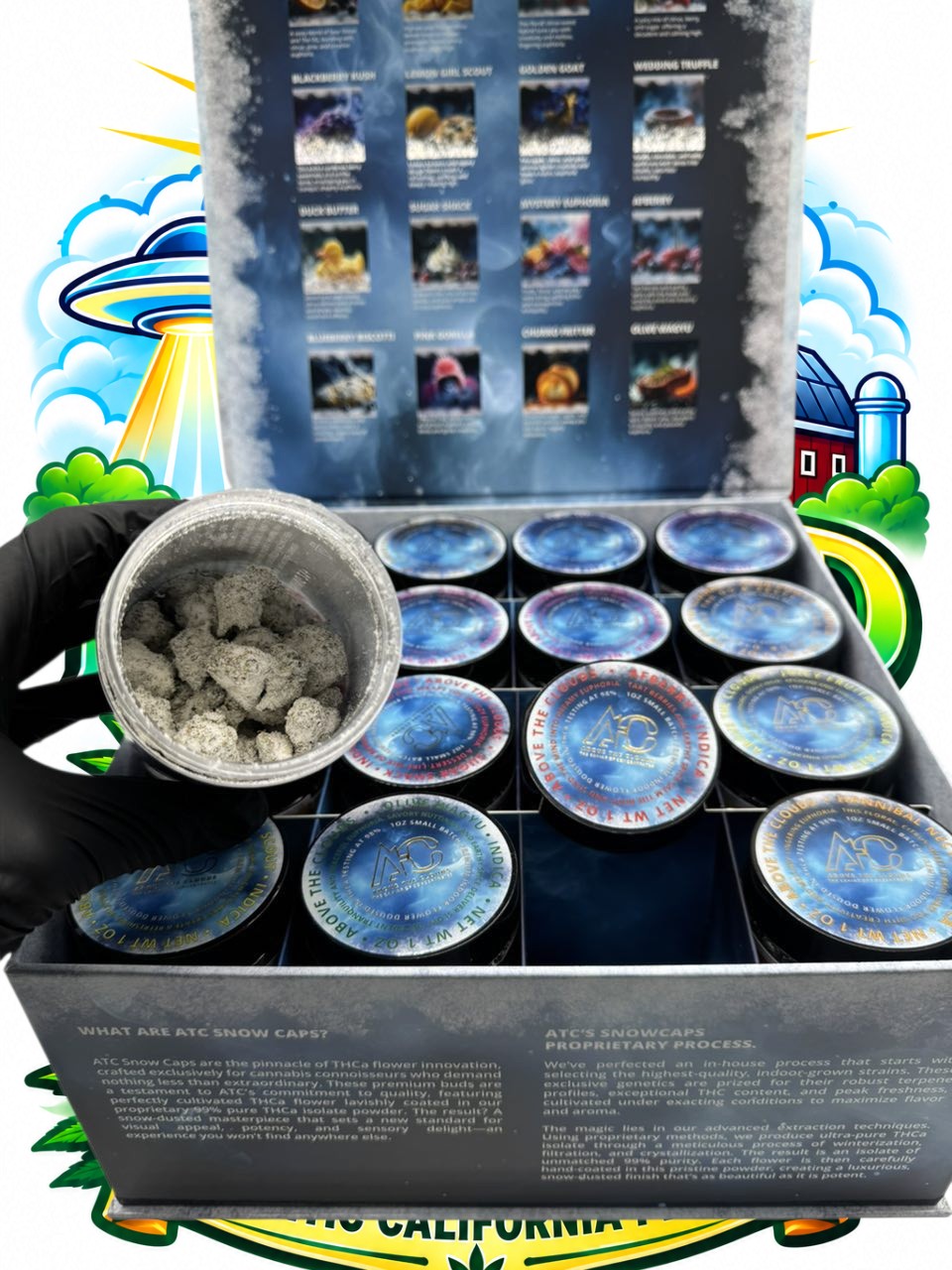 ATC SNOWCAPS CANNABIS FLOWER Slide 1