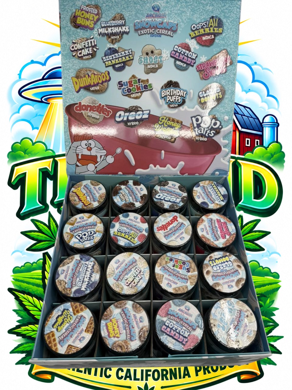 ARCADIA SNOWCAPS EXOTIC CEREAL CANNABIS FLOWER Slide 3