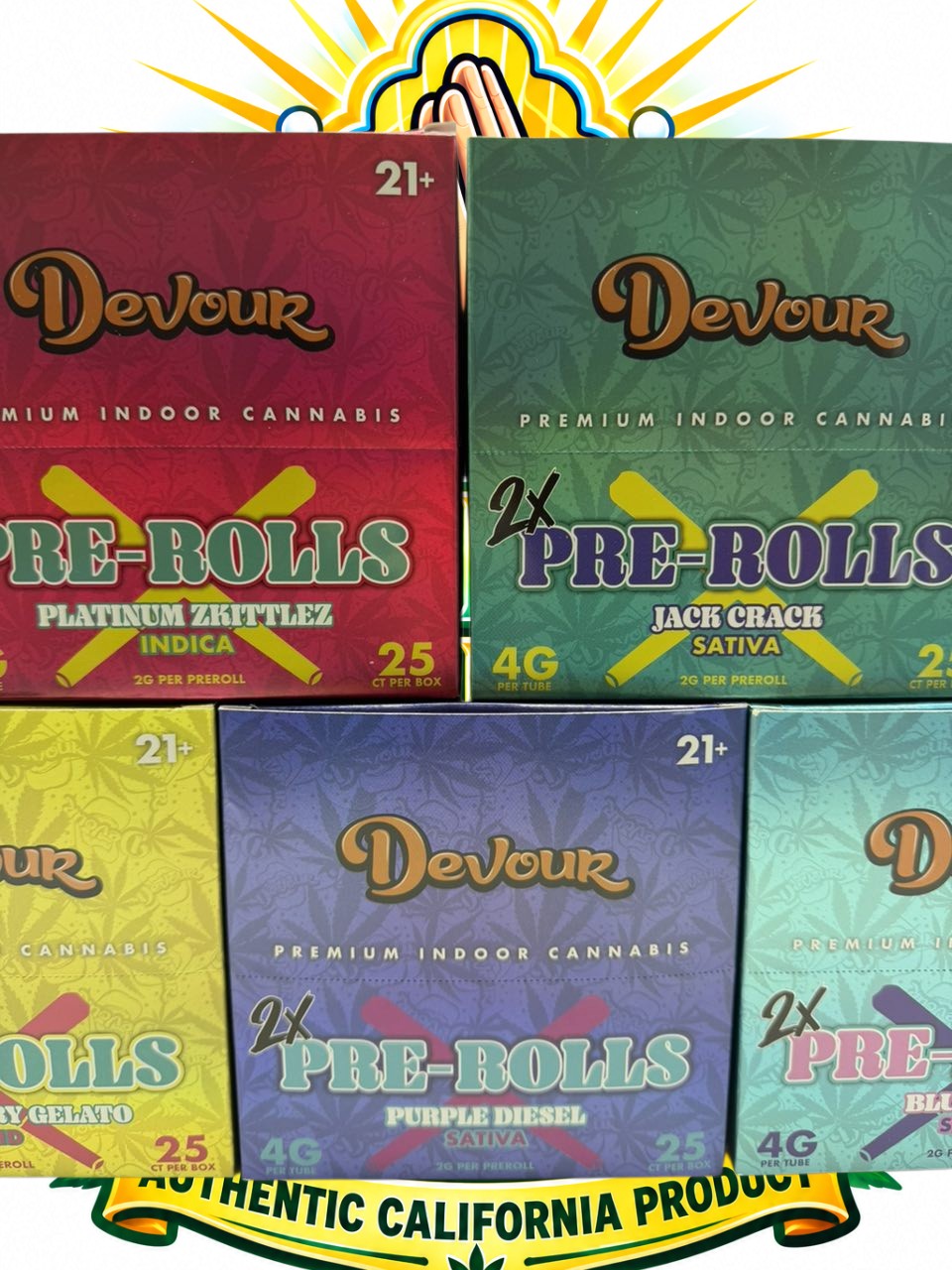 DEVOUR - 2X PRE ROLLS product image 3