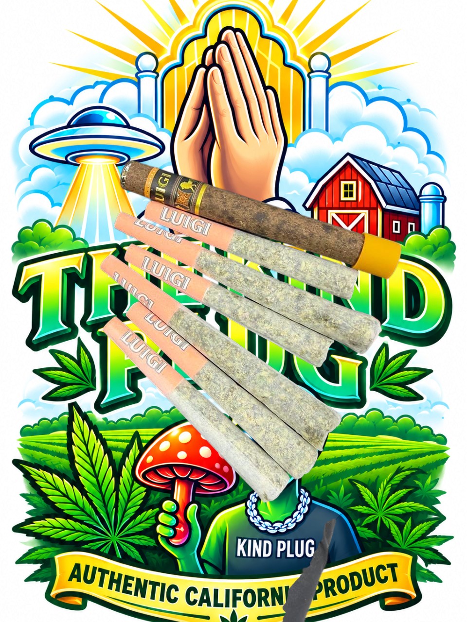 Luigi Fat Ones Prerolls product image 1