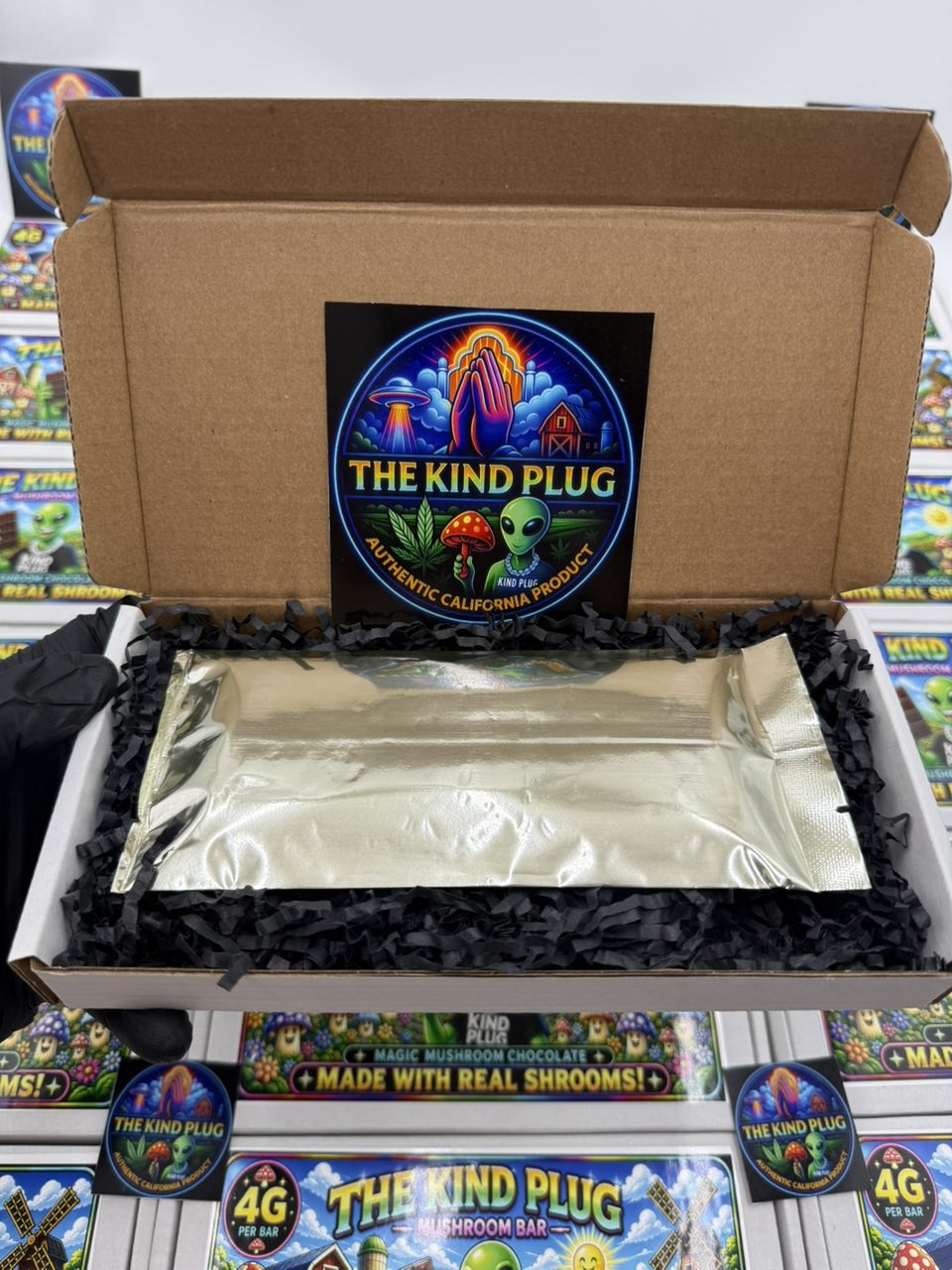 4G shroom chocolate bar packaging version 2