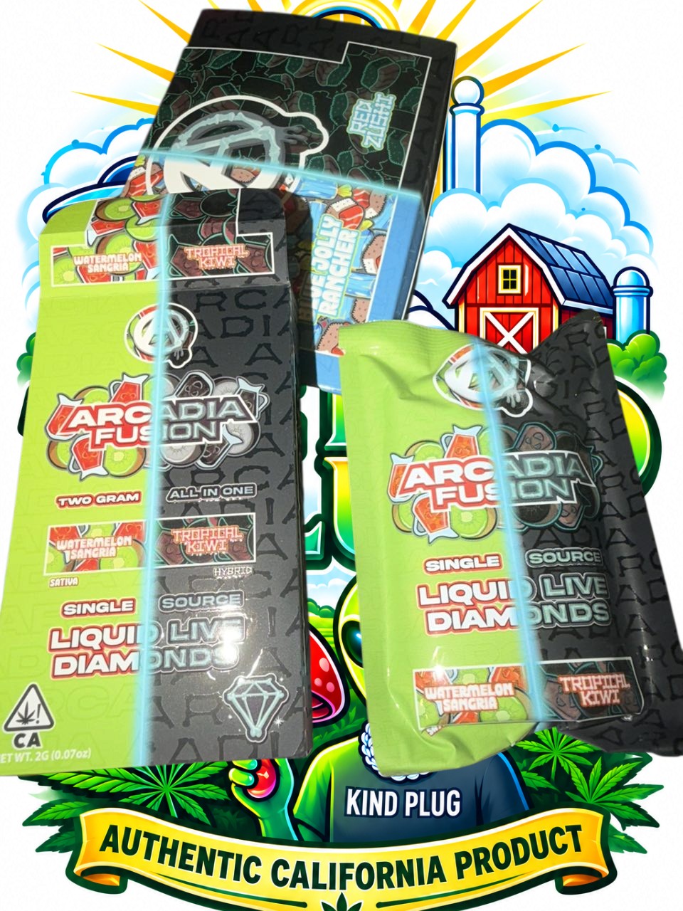 ARCADIA FUSION X RAY EDITION Disposable vape