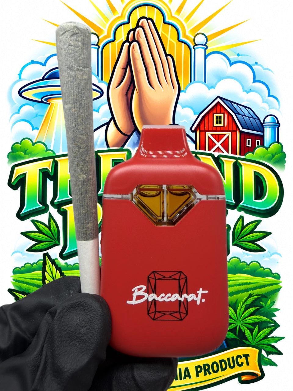 BACCARAT 3G DISPOSABLE + PREROLL Disposable vape