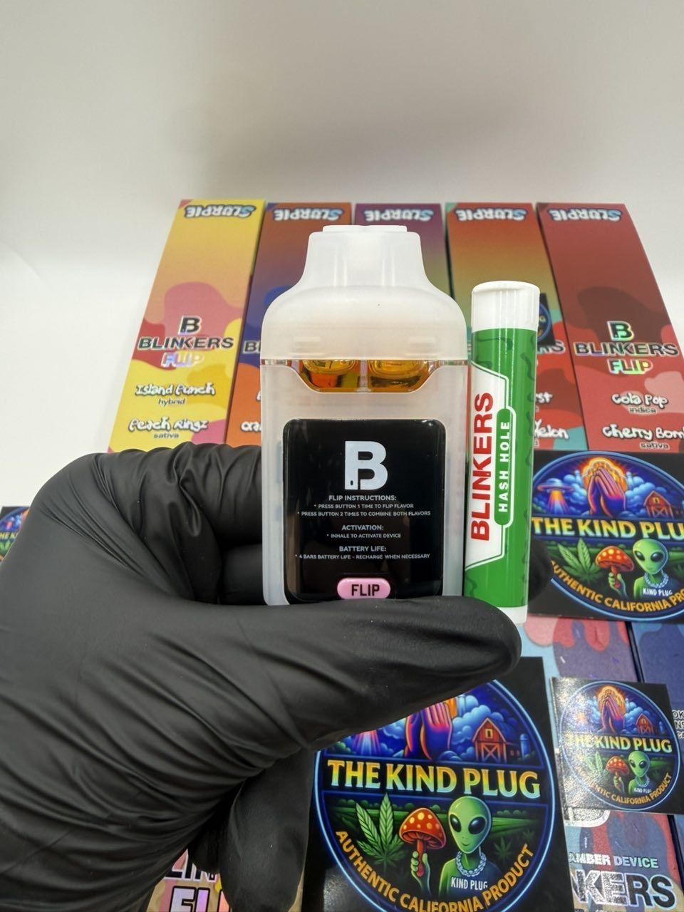BLINKERS FLIP DISPOS Slide 1