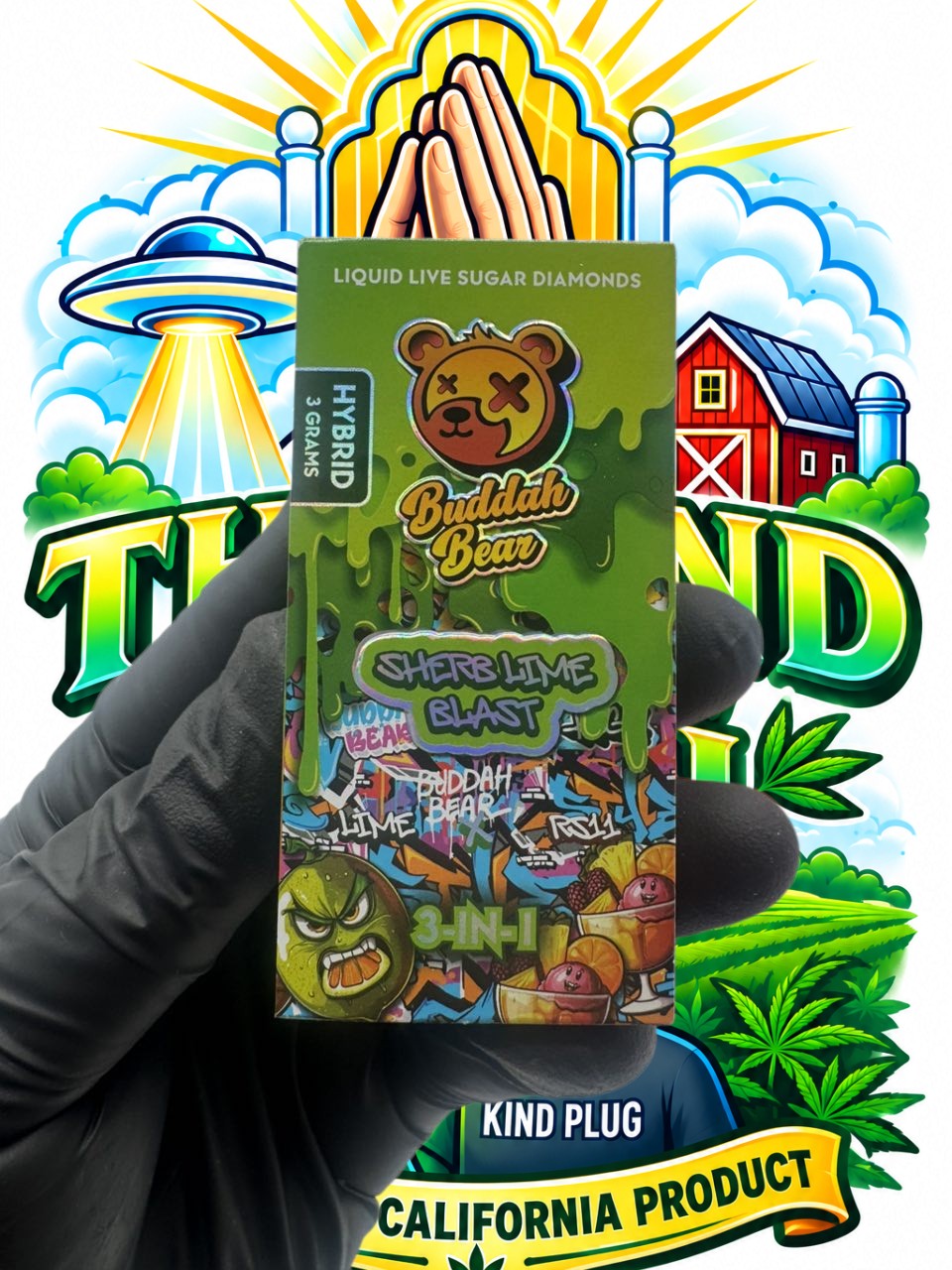 Buddah Bear disposable 2g vape image 2