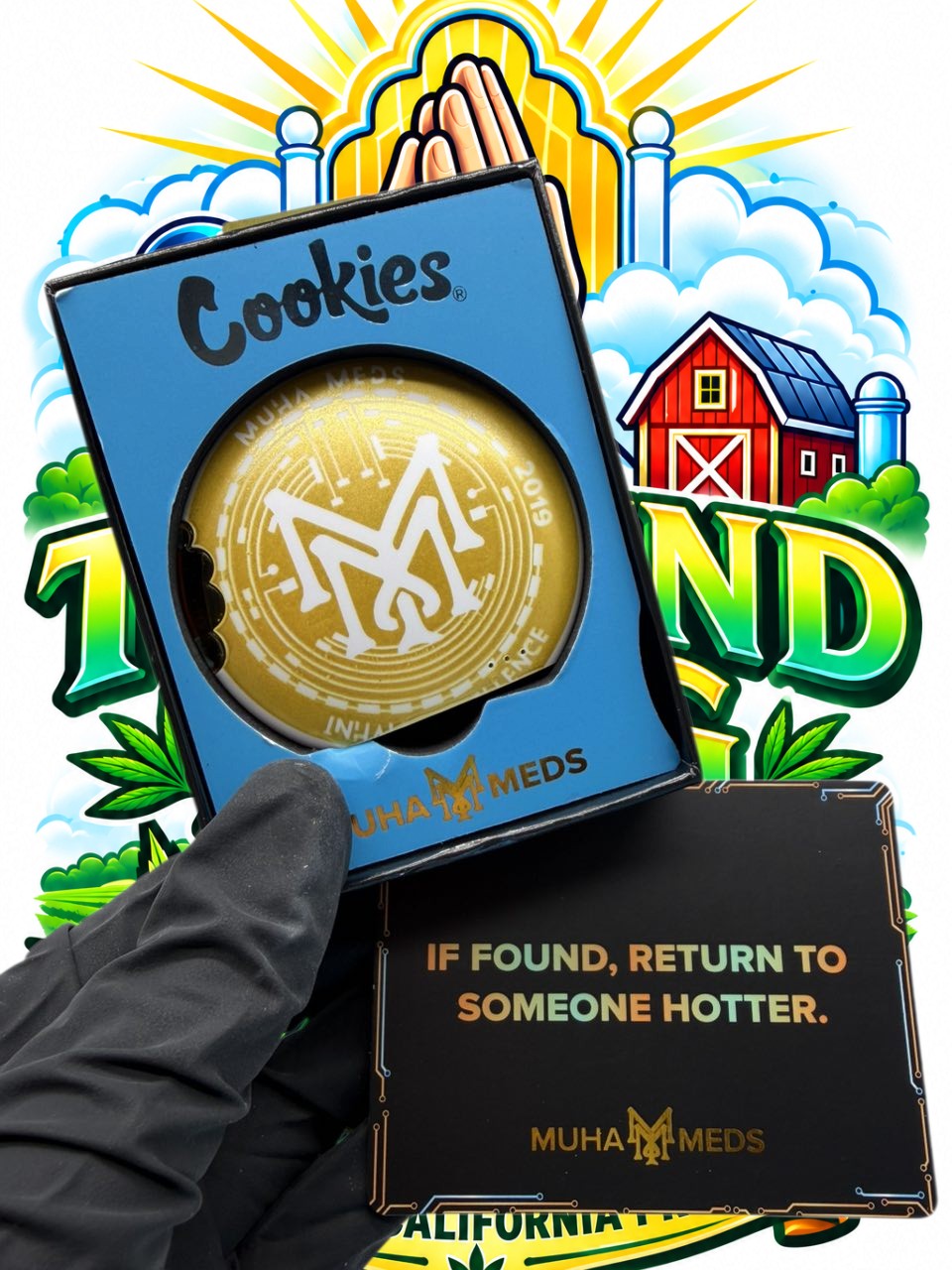 MUHA x COOKIES Disposable vape