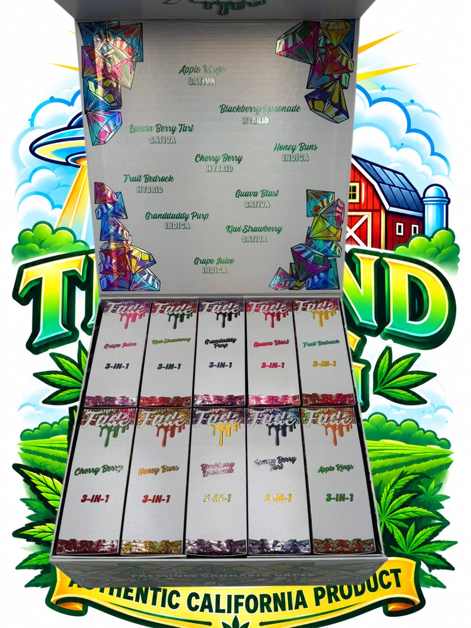 FADE 3 IN 1 Disposable vape 2