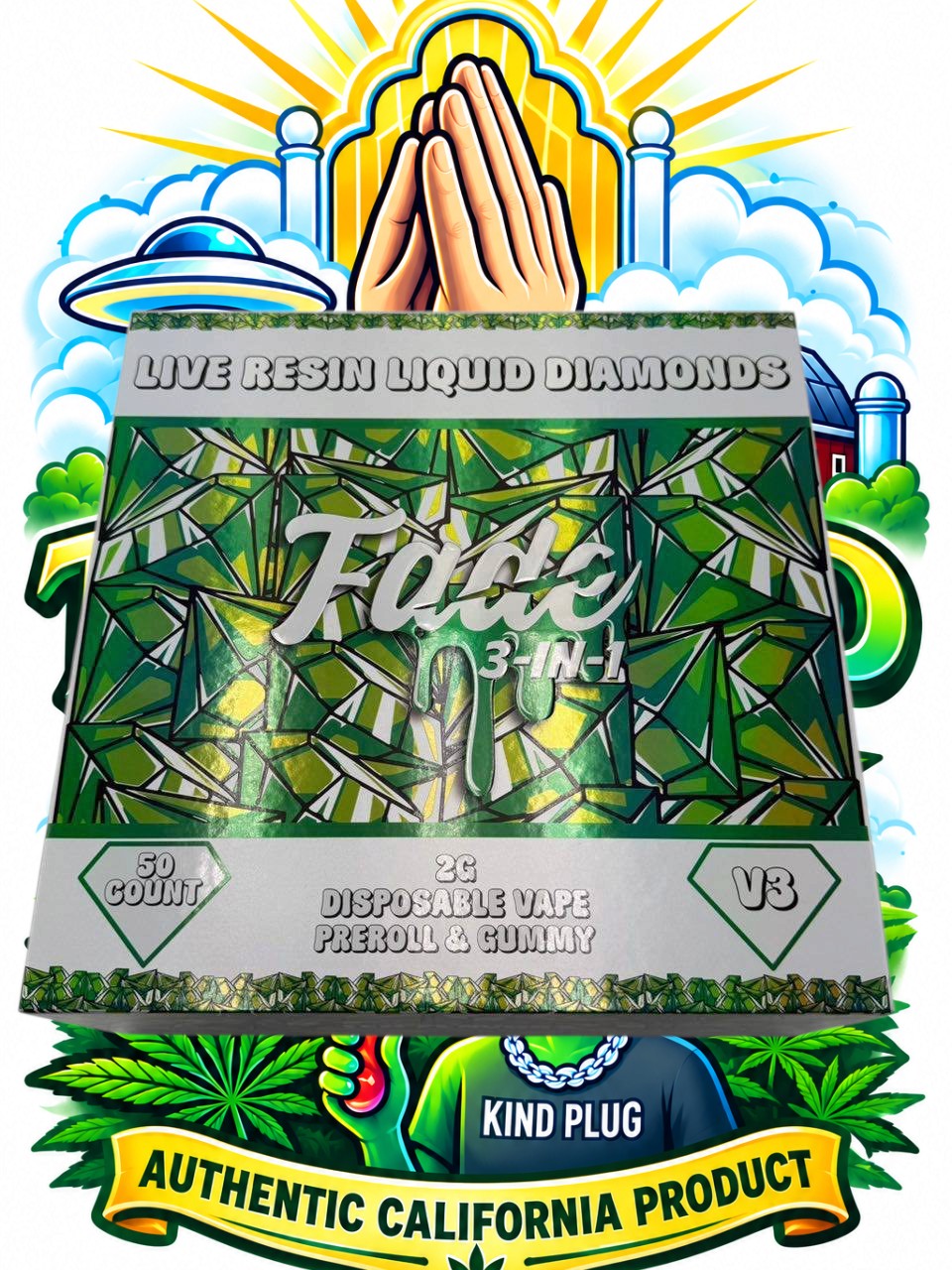 FADE 3 IN 1 Disposable vape 3