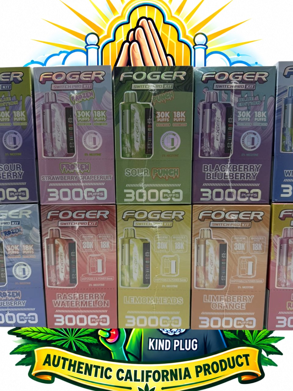 FOGGER NICOTINE VAPE KIT product image 3