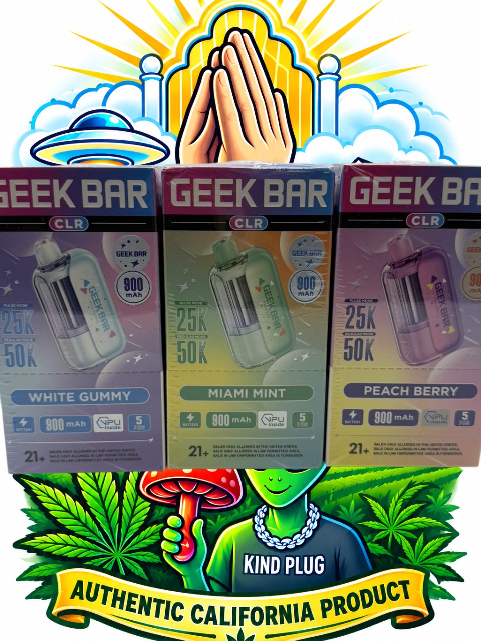 GEEK BAR CLEAR NICOTINE VAPE 3