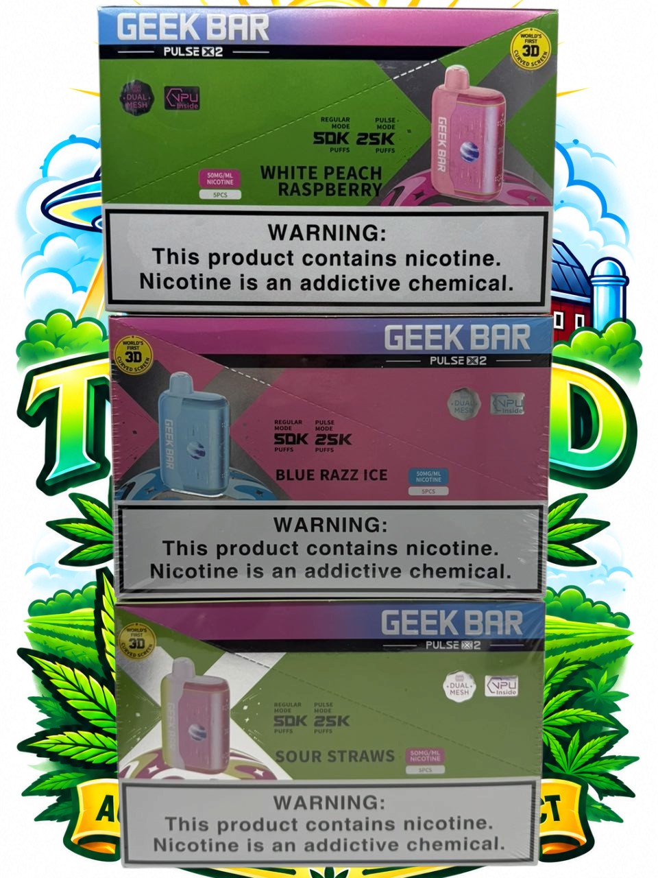 GEEK BAR PULSE X2 NICOTINE VAPE 3
