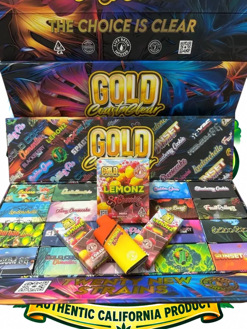 GOLD COAST CLEAR 2G REPLICAS Disposable vape