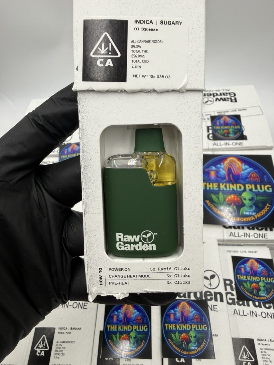 RAW GARDEN AIO 1G DISPOS Slide 1