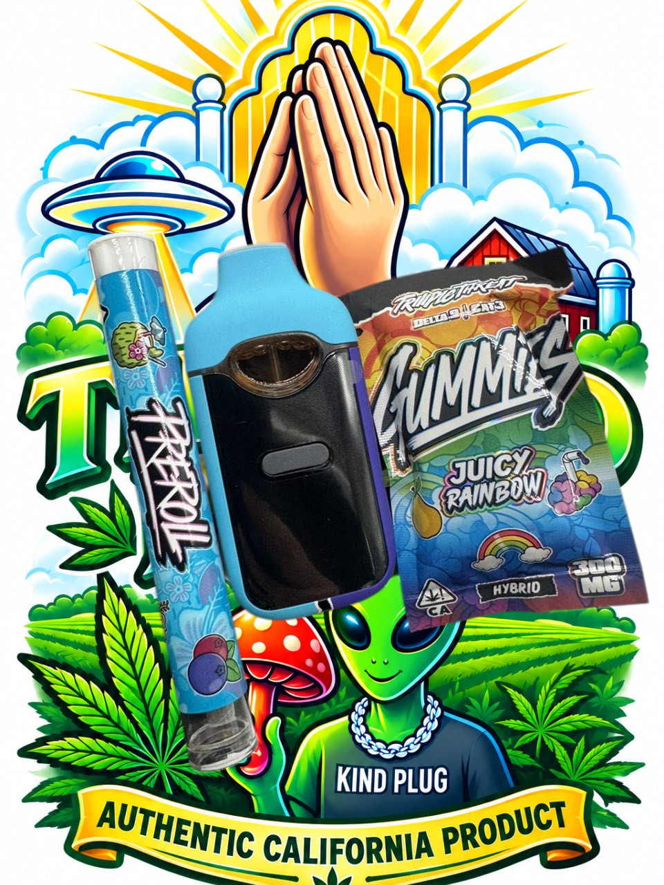 TRIPLE THREAT BY TRIIO 2g Disposable vape