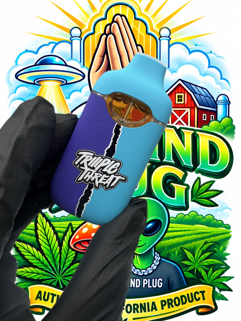 TRIPLE THREAT BY TRIIO 2g (Authentic) Disposable vape